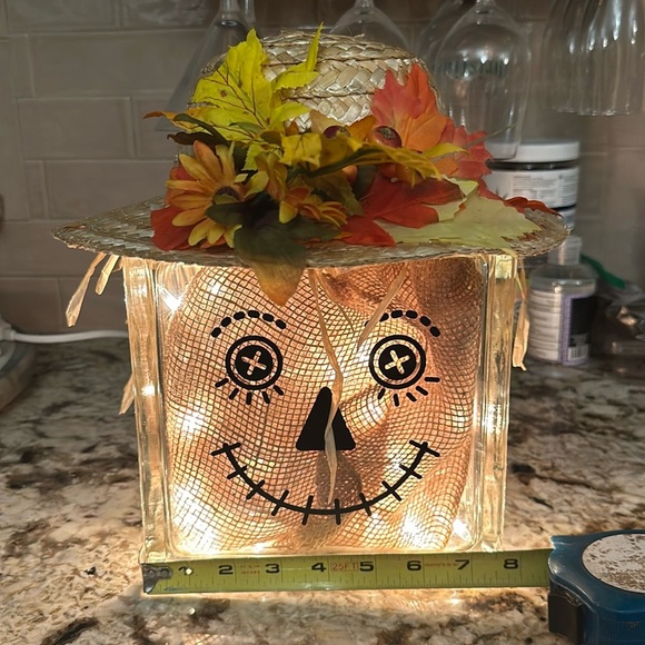 Other - Glass block scarecrow